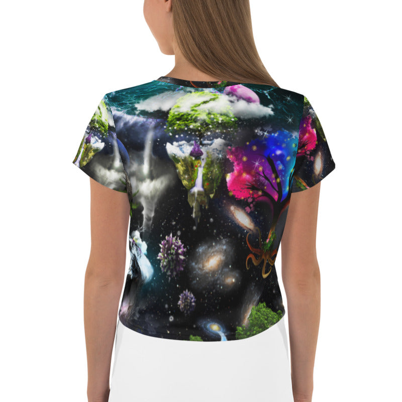 Exotik Future Multiverse - Women's Crop T-Shirt