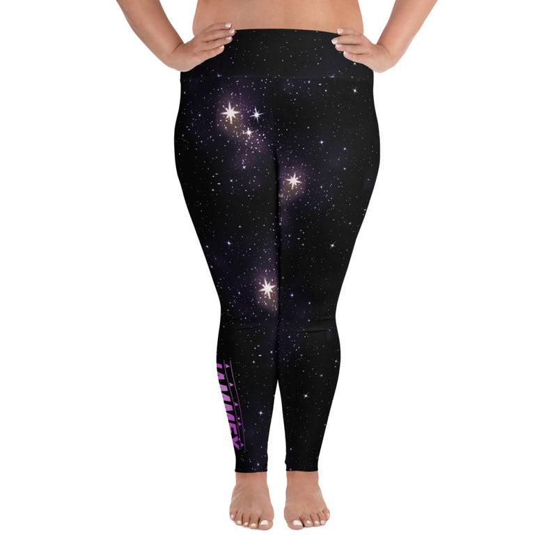 Full Moon - Women’s Stardust Yoga Leggings