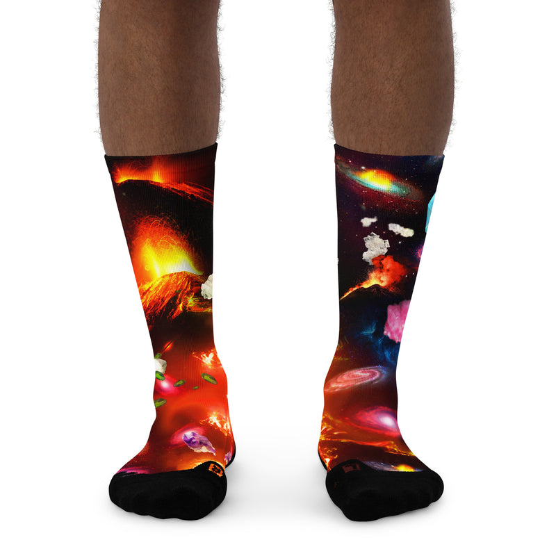 Crystal Universe - Unisex Athletic Socks