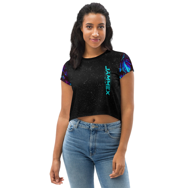 Flow Of Elixus - Women’s Accent Crop T-Shirt