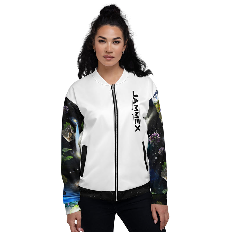 Mirages And Futures - Unisex Accent Bomber Jacket