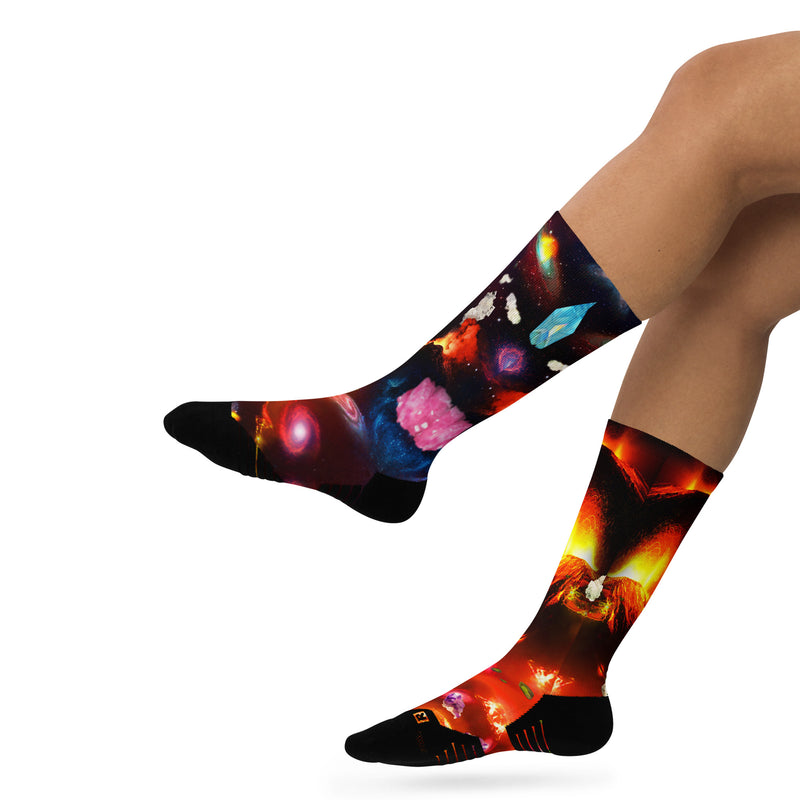 Crystal Universe - Unisex Athletic Socks