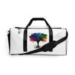 Sacred Tree Of Realms - Diamond Duffle Bag