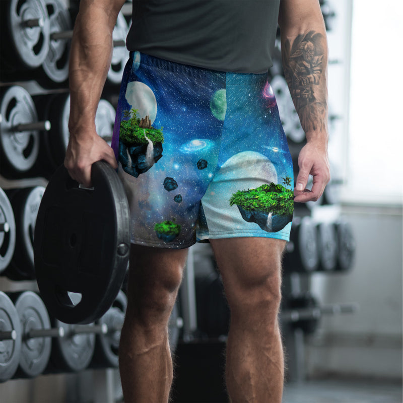 Ivory Universe - Men's Athletic Shorts