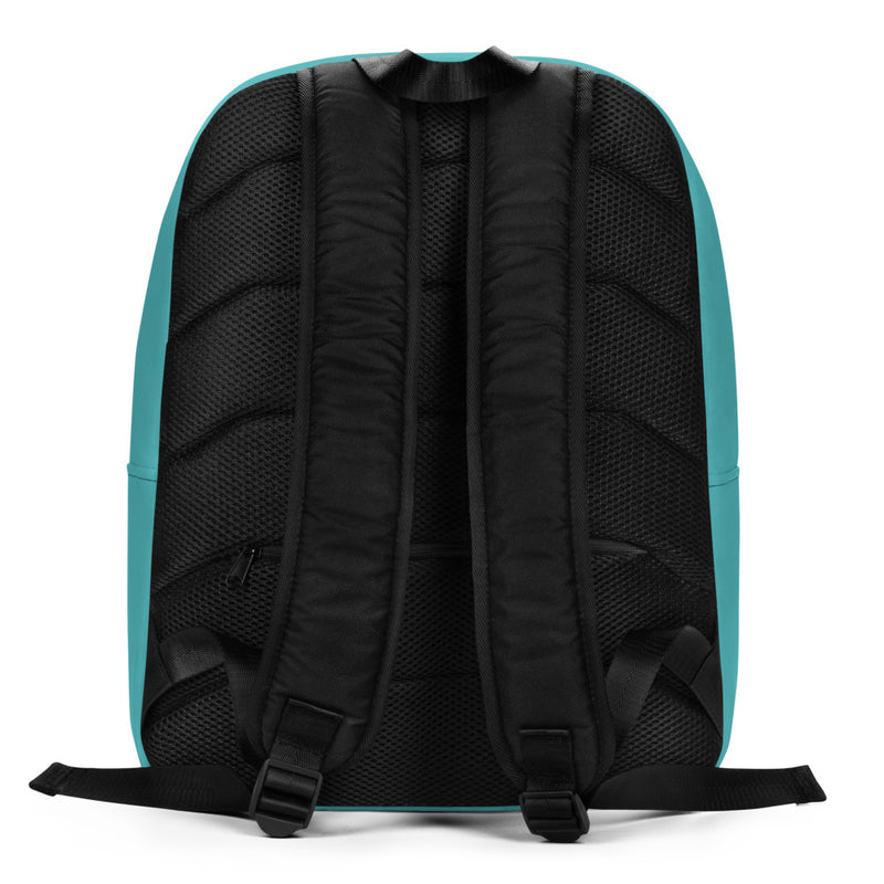 Teal Emblem - Minimalist Backpack