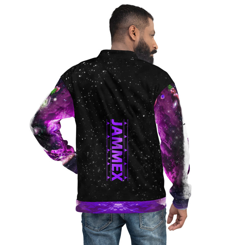 Spells Of Amethyst - Unisex Accent Bomber Jacket