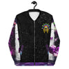 Spells Of Amethyst - Unisex Accent Bomber Jacket