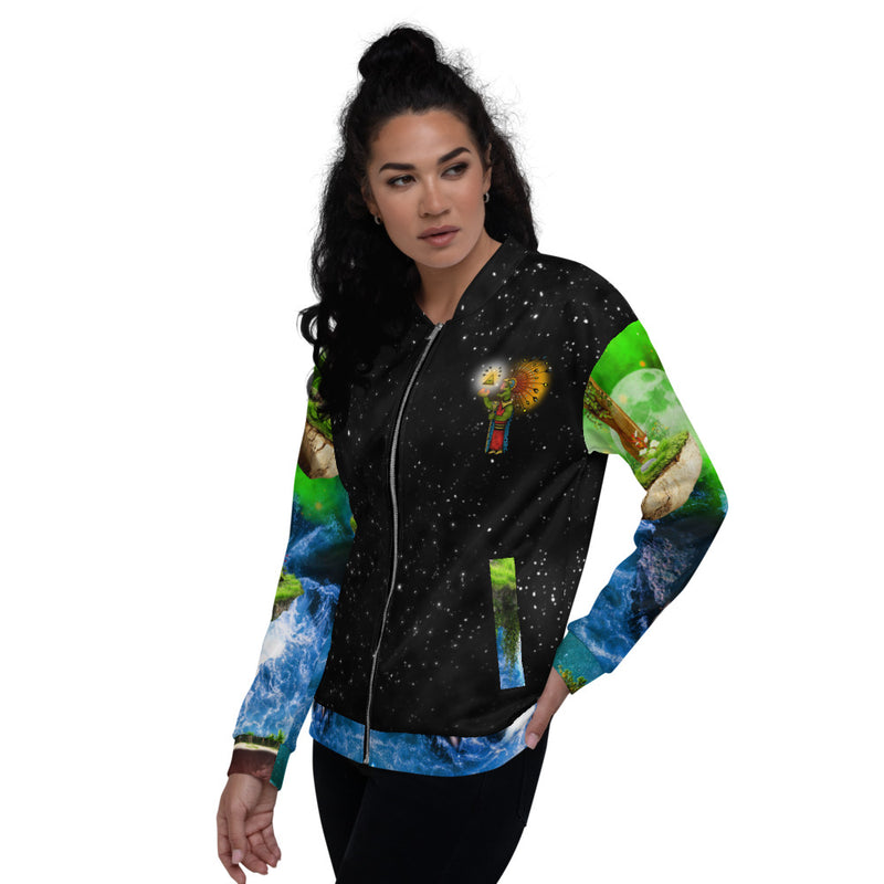 Transcending Elixus - Unisex Accent Bomber Jacket