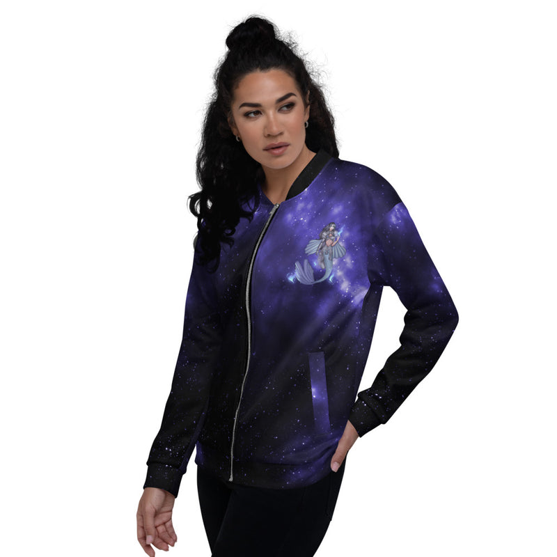 Fire Goddess X - Unisex Stardust Bomber Jacket