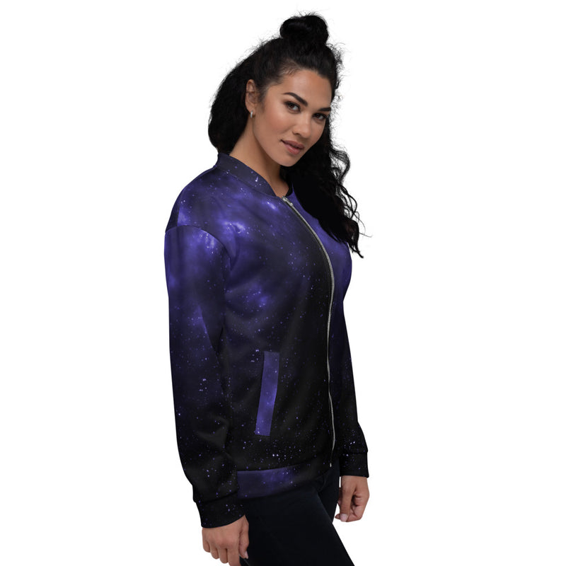 Fire Goddess X - Unisex Stardust Bomber Jacket