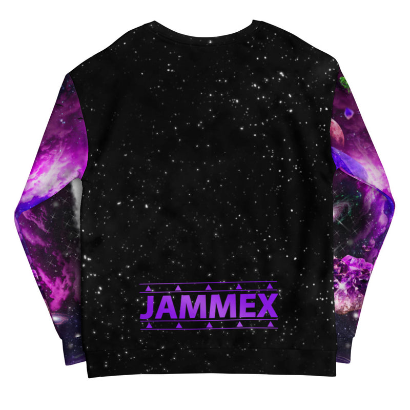 Spells Of Amethyst - Unisex Accent Sweatshirt