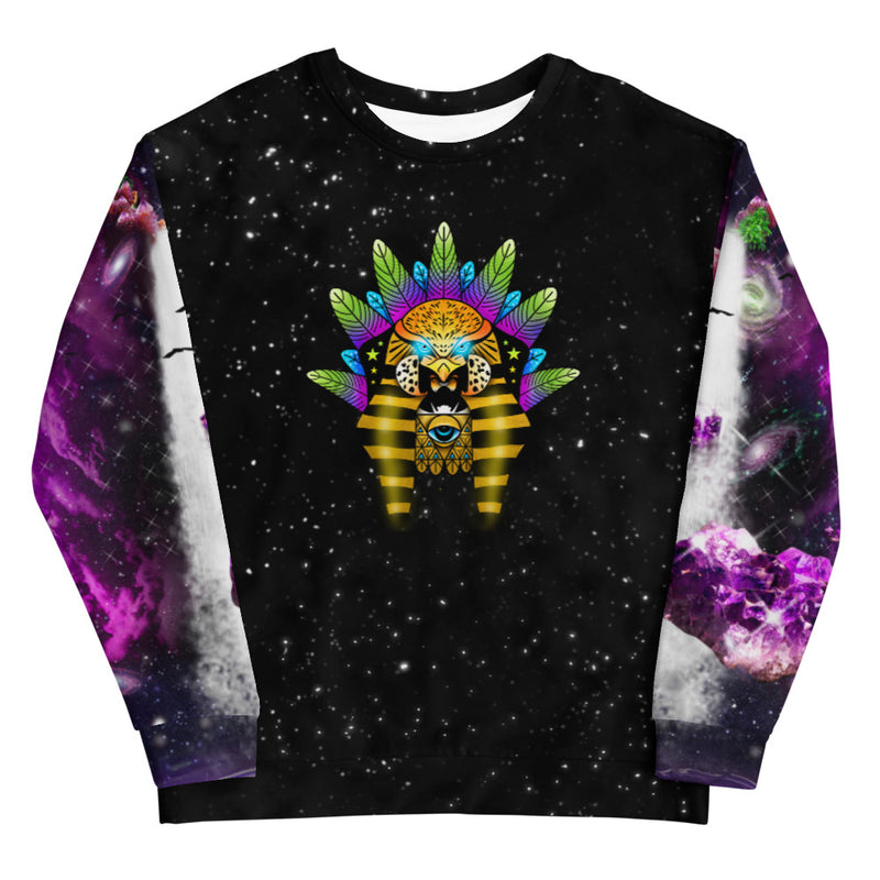 Spells Of Amethyst - Unisex Accent Sweatshirt