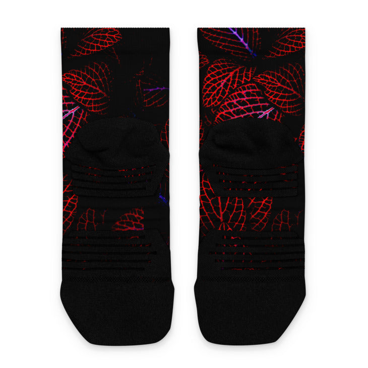 Rich Foliage - Unisex Athletic Ankle Socks