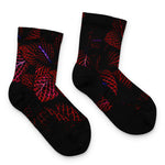 Rich Foliage - Unisex Athletic Ankle Socks