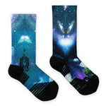 Ivory Universe - Unisex Athletic Socks