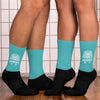 Teal Emblem - Unisex Socks