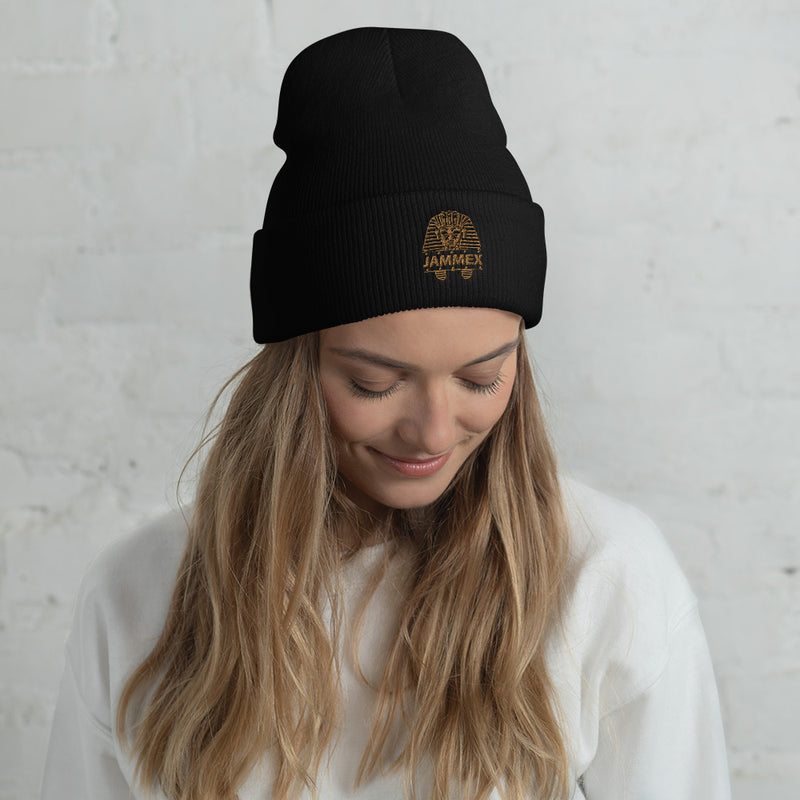 Gold Pharaoh - Embroidered Beanie