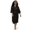 Rose Pharaoh - Women’s Embroidered Satin Robe