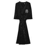 White Pharaoh - Women’s Embroidered Satin Robe