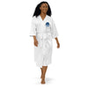 Aqua Pharaoh - Women’s Embroidered Satin Robe