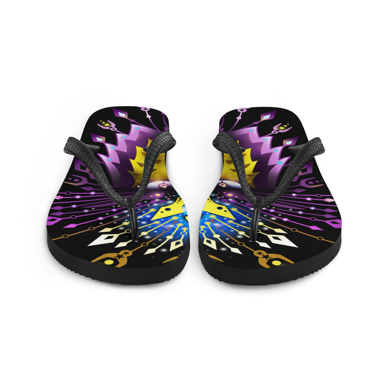 Bizarre Illusion - Unisex Diamond Sandals