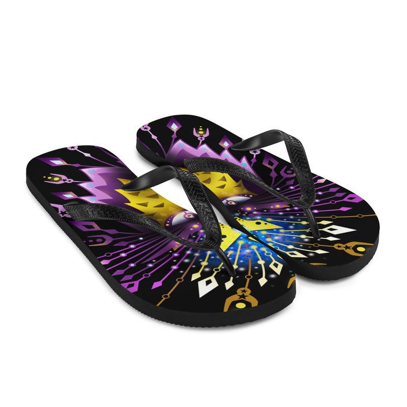 Bizarre Illusion - Unisex Diamond Sandals