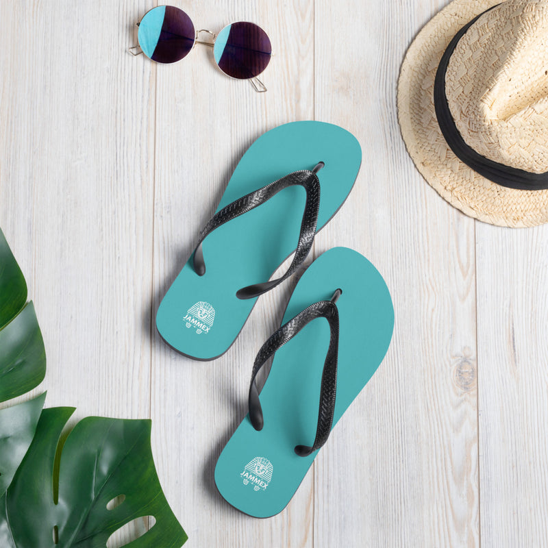 Teal Emblem - Unisex Sandals