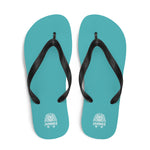 Teal Emblem - Unisex Sandals