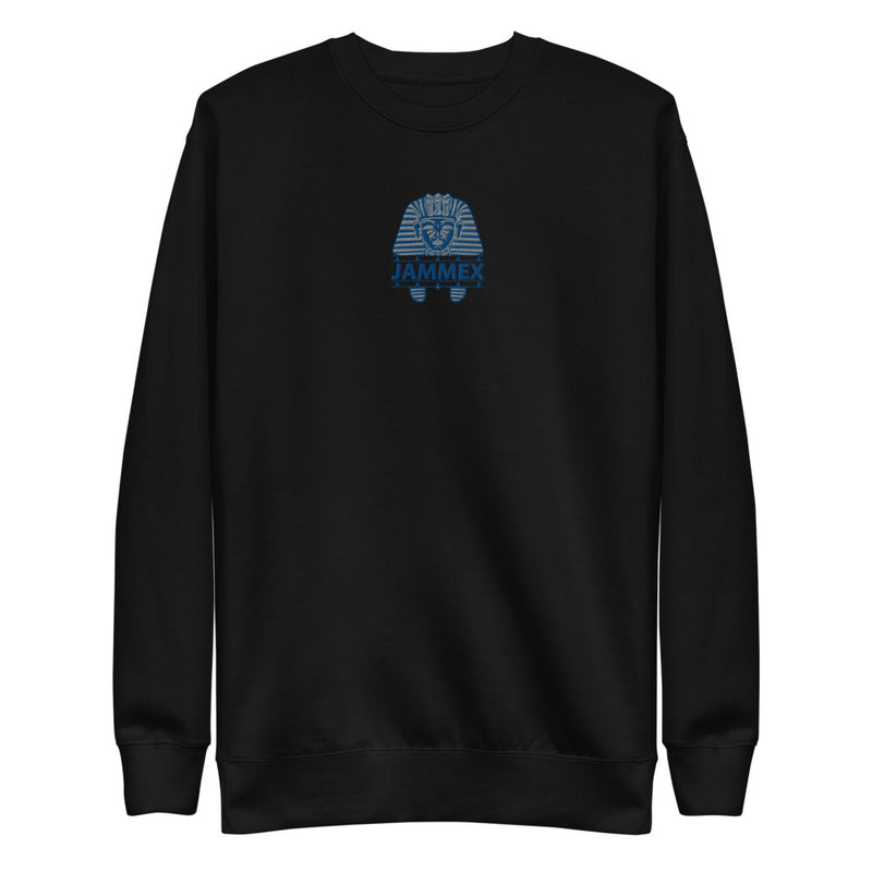 Azure Pharaoh - Unisex Embroidered Fleece Pullover