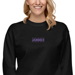 Purple Label - Unisex Embroidered Fleece Pullover