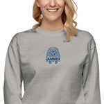 Blue Pharaoh - Unisex Embroidered Fleece Pullover