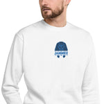 Aqua Pharaoh - Unisex Embroidered Fleece Pullover