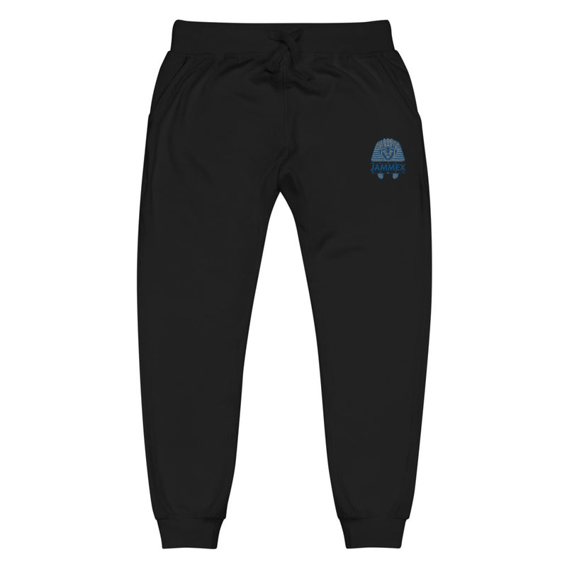 Azure Pharaoh - Unisex Embroidered Fleece Joggers