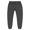 Turquoise Pharaoh - Unisex Embroidered Fleece Joggers