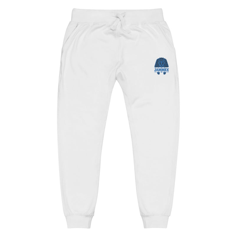 Aqua Pharaoh - Unisex Embroidered Fleece Joggers