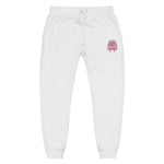 Magenta Pharaoh - Unisex Embroidered Fleece Joggers