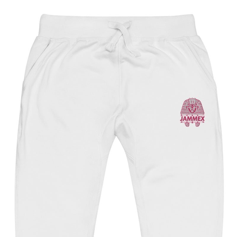 Magenta Pharaoh - Unisex Embroidered Fleece Joggers