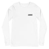 Black Label - Unisex Embroidered Long Sleeve T-Shirt