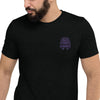 Purple Pharaoh - Men’s Embroidered Tri-Blend T-Shirt