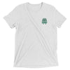 Green Pharaoh - Men’s Embroidered Tri-Blend T-Shirt