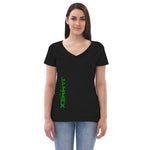 Anomalies In Elixus - Women’s Recycled V-Neck T-Shirt